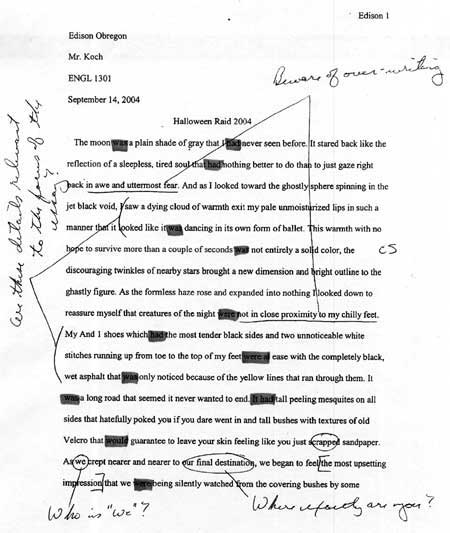 Subjective essay examples