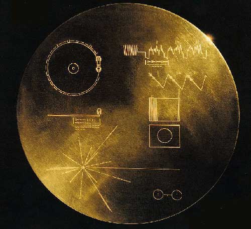 image of the NASA golden record